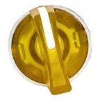 Механизм переключателя исполнительный ХB4 желтый на 3 положения с фиксацией с подсветкой с короткой ручкой PROxima