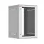 Шкаф телекоммуникационный настенный разборный 18U (600х650) дверь стекло, Astra A Basic
