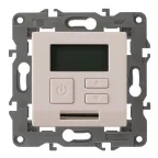 Терморегулятор универс.230В-Imax16А, Эра Elegance, сл.кость, 14-4111-02