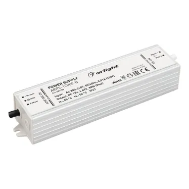 Блок питания ARPV-12080-B (12V, 6.7A, 80W) (ARL, IP67 Металл, 3 года)