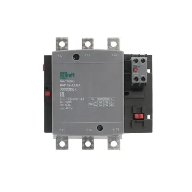 Контактор 185А 110В АС АС3 АС4 1НО+1НЗ КМ-102