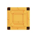 Коробка пластиковая FS с гладкими стенками и клеммниками IP56 100х100х50мм 5р 450V 20A 10мм.кв