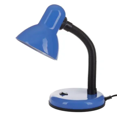 TLI-204 Светильник настольный. Цоколь E27. Цвет Голубой