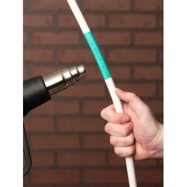 Трубка термоусаживаемая ТУТ нг 16/8 зелёная рулон PROxima