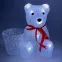 Фигура LED Медвежонок с корзинкой, 3АА ENIOF - 12