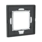 Рамка из натурального стекла, ''Avanti'', белая, 2 модуля