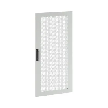 Дверь перфорированная одностворчатая для IT-CQE 2200x800 RAL7035