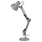 Настольный светильник N-214-E27-40W-GY Е27 с основанием серый