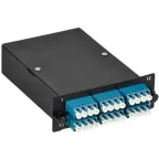 Кассета для кросса ST OS2 MPO female 6хLC-quad (24 ОВ)