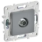 SKANDY Розетка TV оконечная SK-A12Gr серый IEK