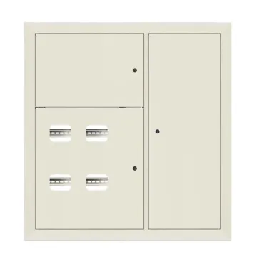 Щит этажный 4 кв. RAL9002 (1000х950х160) PROxima