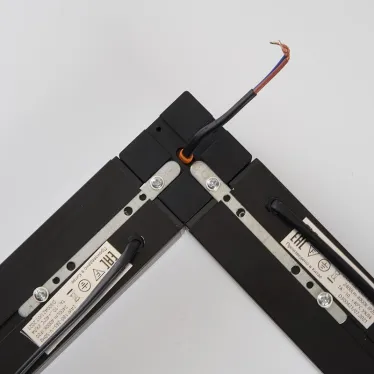 Светильник светодиодный ДПО-3вт 6500К 300Лм квадрат черный для светильников AL4020 24вт