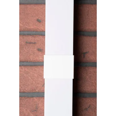 Соединитель (60х40) (4 шт) Plast PROxima белый