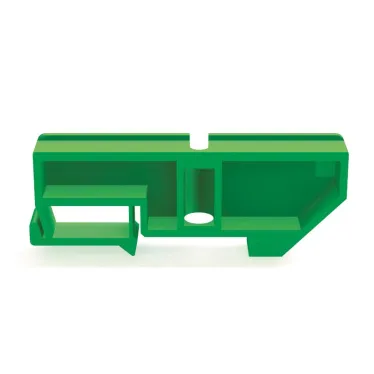 Изолятор нулевой шины 35мм зеленый