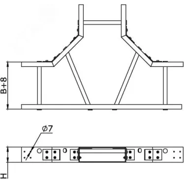 Трансформатор тока CT80 1250A, класс 0.5, 15ВА