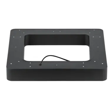 Светильник LED Geometria Quadro SPO-161-B-40K-060 60Вт 4000К 5500Лм IP40 600х80 черный подвесной драйвер внутри