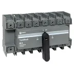 Рубильник 80A 4P реверсивный c рукояткой для прямой установки TwinBlock