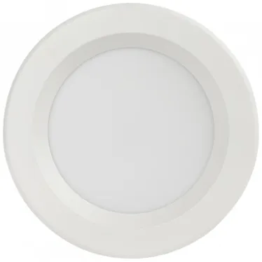 Светильник даунлайт светодиодный SDL-10-90-30K-W30 встраиваемый круглый 30Вт 3000K 2700Лм 190х190х57