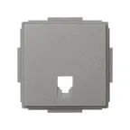 Накладка телефонной розетки, Scudo, серый