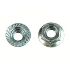 Гайка М5 с насечкой препятствующей откручиванию