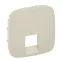 Valena ALLURE Лицевая панель для одиночных телефонных/информационных розеток Слоновая кость