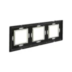 Рамка из металла, ''Avanti'', белая, 6 модулей