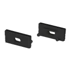 Заглушка SL-SLIM-H7 BLACK с отверстием (, Пластик)