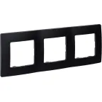 ETIKA Рамка 3 поста антрацит