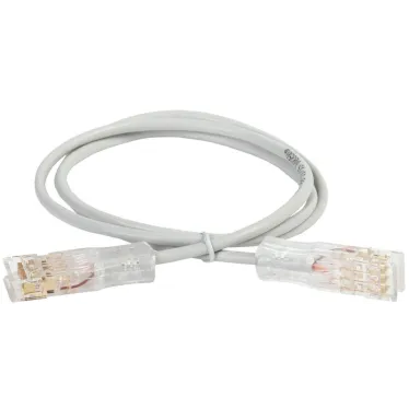 Патч-корд 110-110 2 пары категория 5 (2м) серый