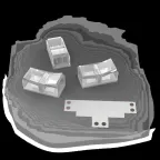 Набор коннектров для светодиодной ленты Т-образный коннектор 3 клипсы 8-10мм Basic Gauss