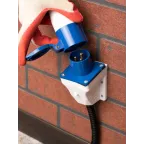 Вилка стационарная 513 2Р+РЕ 16А 220В IP44 PROxima