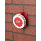 Розетка стационарная внутренняя угловая 4252 3Р+РЕ+N 32А 380В IP67 PROxima