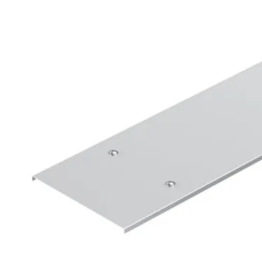 Крышка кабельного лотка с фиксатором 500x3000 мм, горячеоцинкованная
