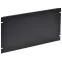 Фальш-панель 19д 6U крепление на винтах черная by ZPAS
