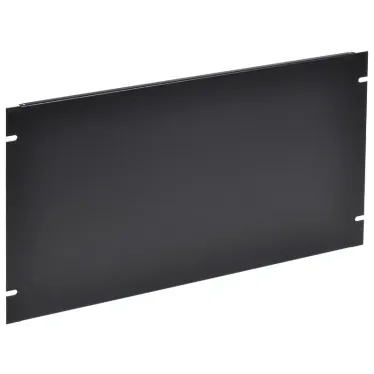 Фальш-панель 19д 6U крепление на винтах черная by ZPAS