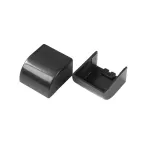 Заглушка 40х16 черная (4 шт/комп)