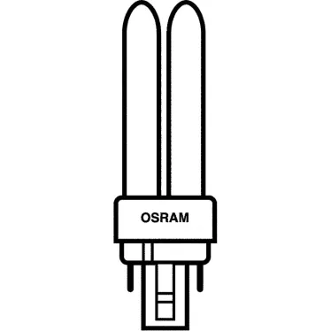 Лампа энергосберегающая КЛЛ 13вт Dulux D/Е 13/830 4p G24q-1 Osram