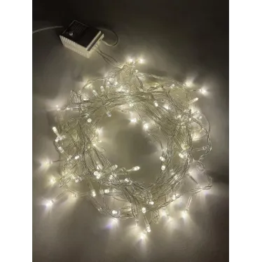Гирлянда LED Нить 10 м ENIN-10B теплый свет 8 режимов, 220V, IP20 (60/720)