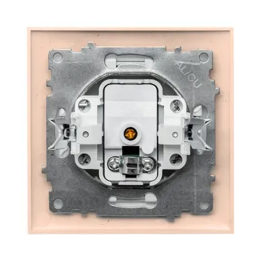 Валенсия розетка телевизионная 1-местная 75Ом 5-862МГц кремовая