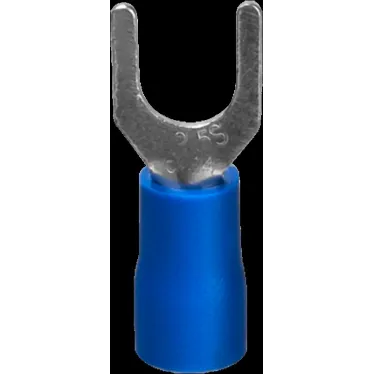 Наконечник вилочный НВИ 2.5-5, синий (50шт/уп.) Navigator