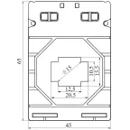 Трансформатор тока CT165 1200A, класс 0.2S, 10ВА