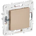 SKANDY Заглушка с суппортом SK-C01Sa песочный IEK