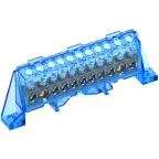 TEKFOR Шина N ноль в комбинированном DIN-изоляторе Стойка 8х12-11-С IEK