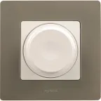 ETIKA Светорегулятор поворотный без нейтрали 300Вт белый