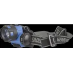 Фонарь светодиодный NPT-H12-3AAA 1Вт LED 80лм 100м налобный пластик