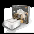 Светильник светодиодный ДБО 9 Вт 540 лм 3000К Белый IP20 145х145х40мм Алюминий Backlight Gauss