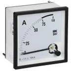 Амперметр Э47 75/5А класс точности 1,5 96х96мм