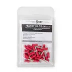 Наконечник кабельный штыревой круглый изолированный НШКИ 1.5-12 (30 шт)