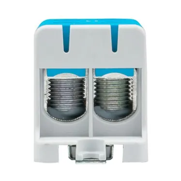 Клемма силовая вводная двойная КСВ 16-95 синяя PROxima