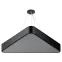 Светильник LED Geometria Delta SPO-151-B-40K-030 30Вт 4000К IP40 черный подвесной драйвер внутри